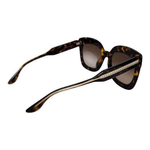 NEW Bottega Veneta Sunglasses BV0238S 002 Havana Oversized Square Brown Gradient main image 12